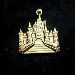 14k Gold Sleeping Beauty's Castle Charm 