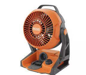 RIDGID 18V Cordless Hybrid Jobsite Fan (Tool Only)