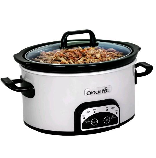 Crock-Pot® Smart-Pot® 4-Quart Digital Slow Cooker, Silver