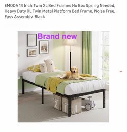 Brand new EMODA 14”Height Twin XL Bed Frame. Russell/Boulder area