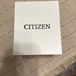 Citizen Watch Box Empty