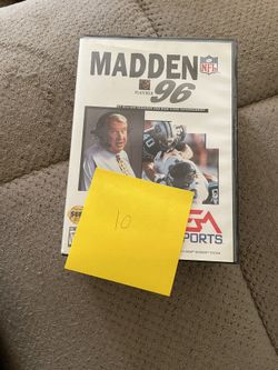 Madden ‘96 Sega Genesis Video Game 