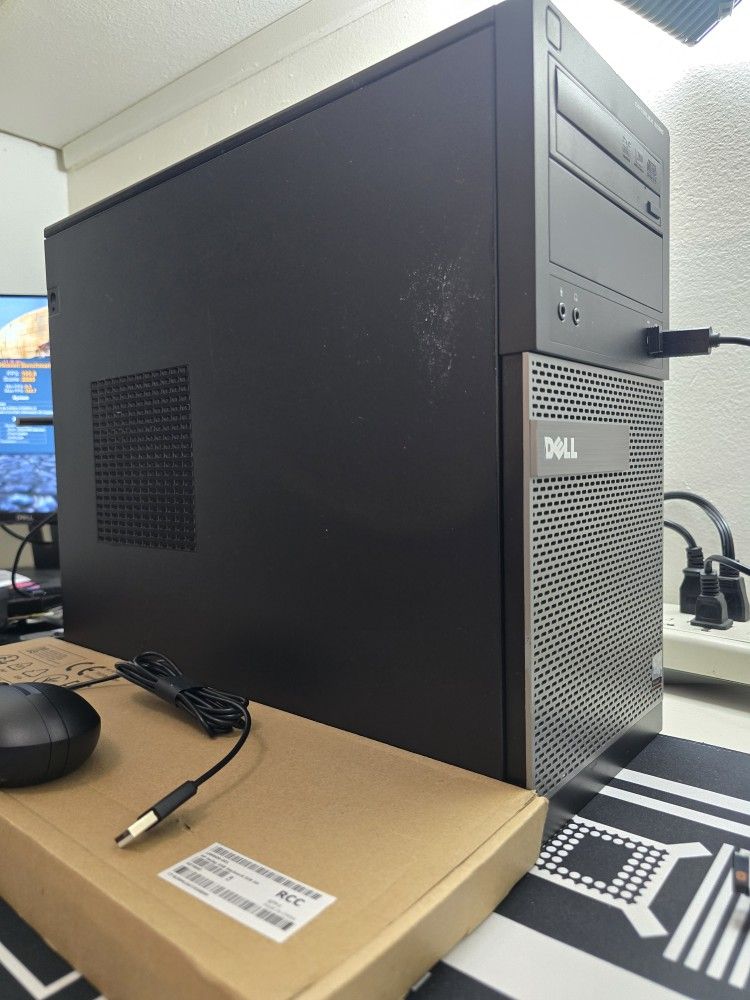 Gaming pc desktop computer low budget intel i5, rx 560, 16 gb ram, ssd, hdd, wifi bundle