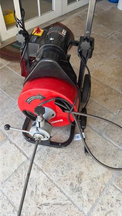 Bauer Electric Snake w/ foot pedal