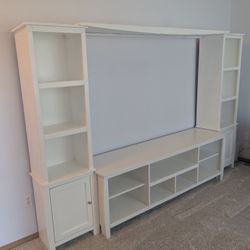 Solid Wood Home Entertainment Shelving 