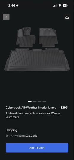 Cybertruck accessories