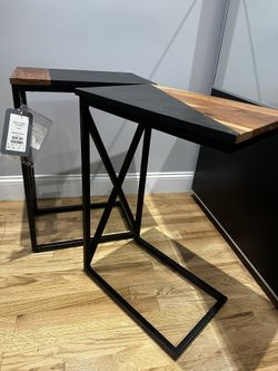 Side Tables - Set Of Two (2) 