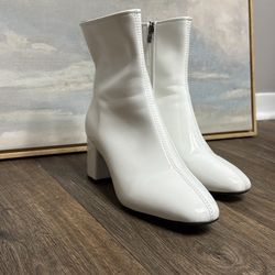 White booties