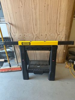 Stanley Saw horses (2) adjustable