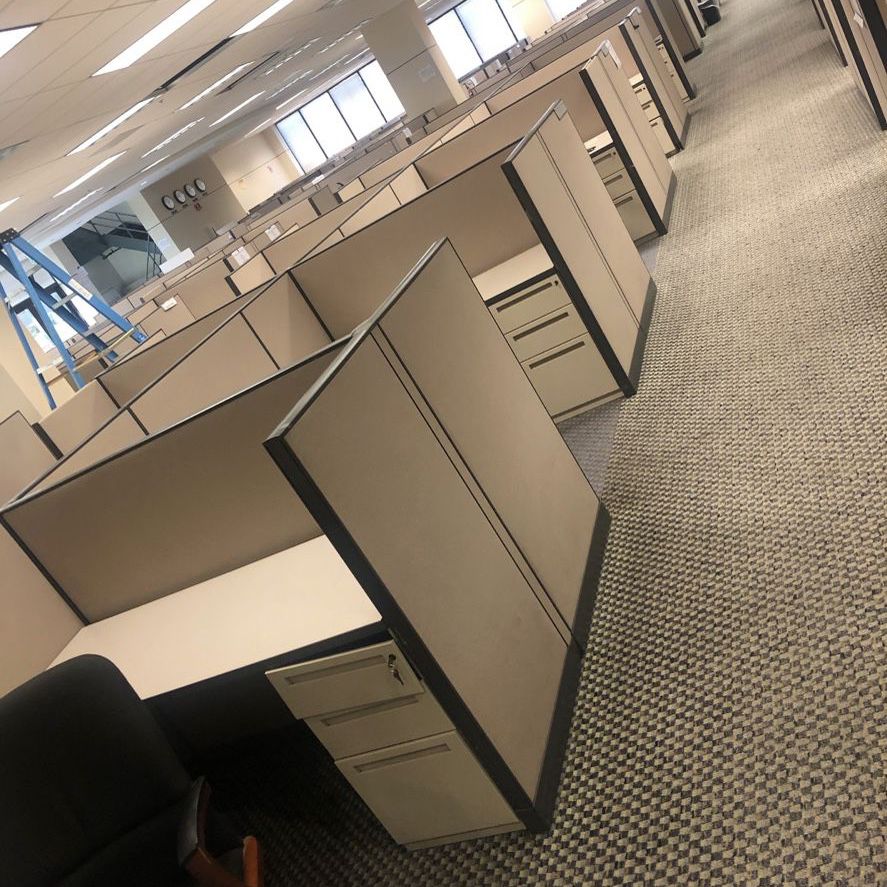 Kimball Cubicles 5’x8’ Or By Pieces 