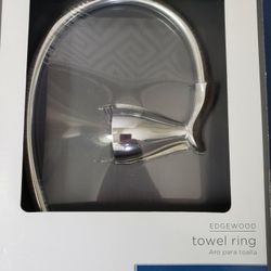 NEW Glacier Bay “Edgewood” Towel Ring