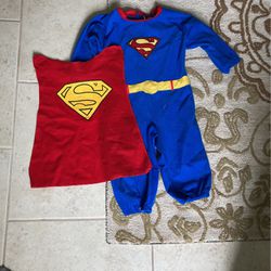 Superman Costume, 3T - 4T