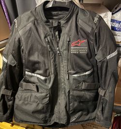 Men’s Black Alpinestars Andes Drystar Jacket XXL