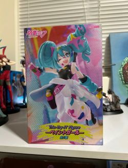 Hatsune Miku Prize Figure Paint Girl ver. from Trio-Try-iT by FuRyu
