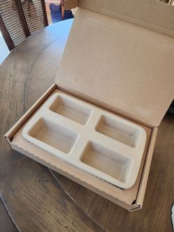 The Pampered Chef mini loaf pan stoneware