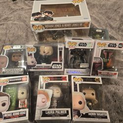 Funko Pop Lot of 8 Mixed Figures