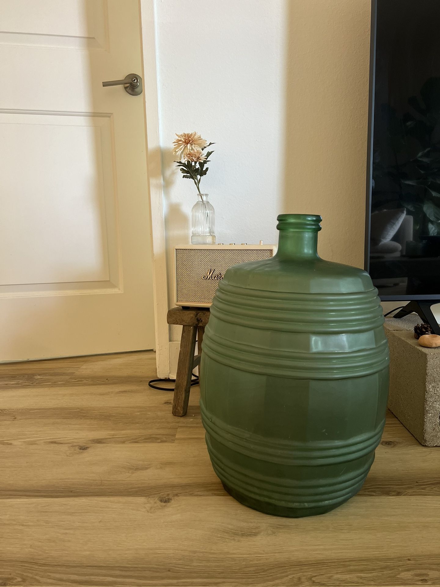 Glass Vase Bottle Vintage