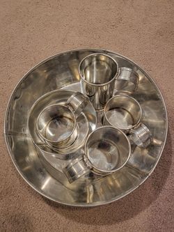 Mountain man dishware
