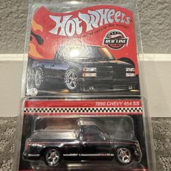 Hot Wheels Red Line 1990 “BLACK” Chevy 454 SS 