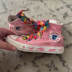 Special Edition Pink Dinoverse Converse Size 12k