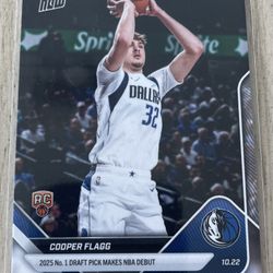 Cooper Flagg - 2025-26 NBA Topps Now - Card 6