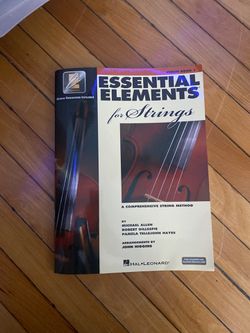 Essential elements violin book 1