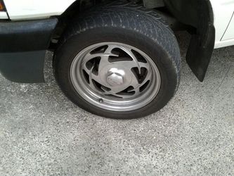 17 in rims and tires