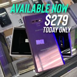 NOTE 9 AVAILABLE NOW 