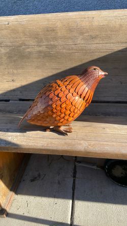 Awesome Vintage Wicker, Quail Basket.