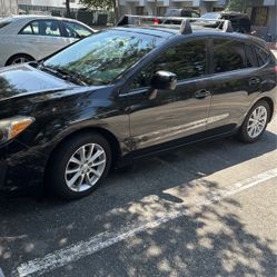Black Subaru Impreza