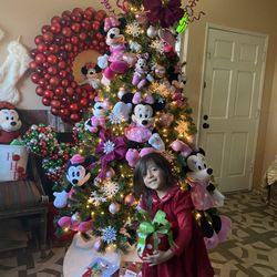 @@🎄Christmas Disney Minnie #4🌲@@