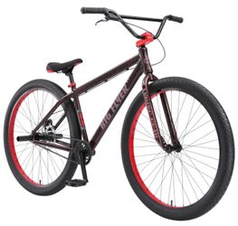 NEW SE Bikes Big Flyer HD 29” BMX – Red Crackle – Hydraulic Disc