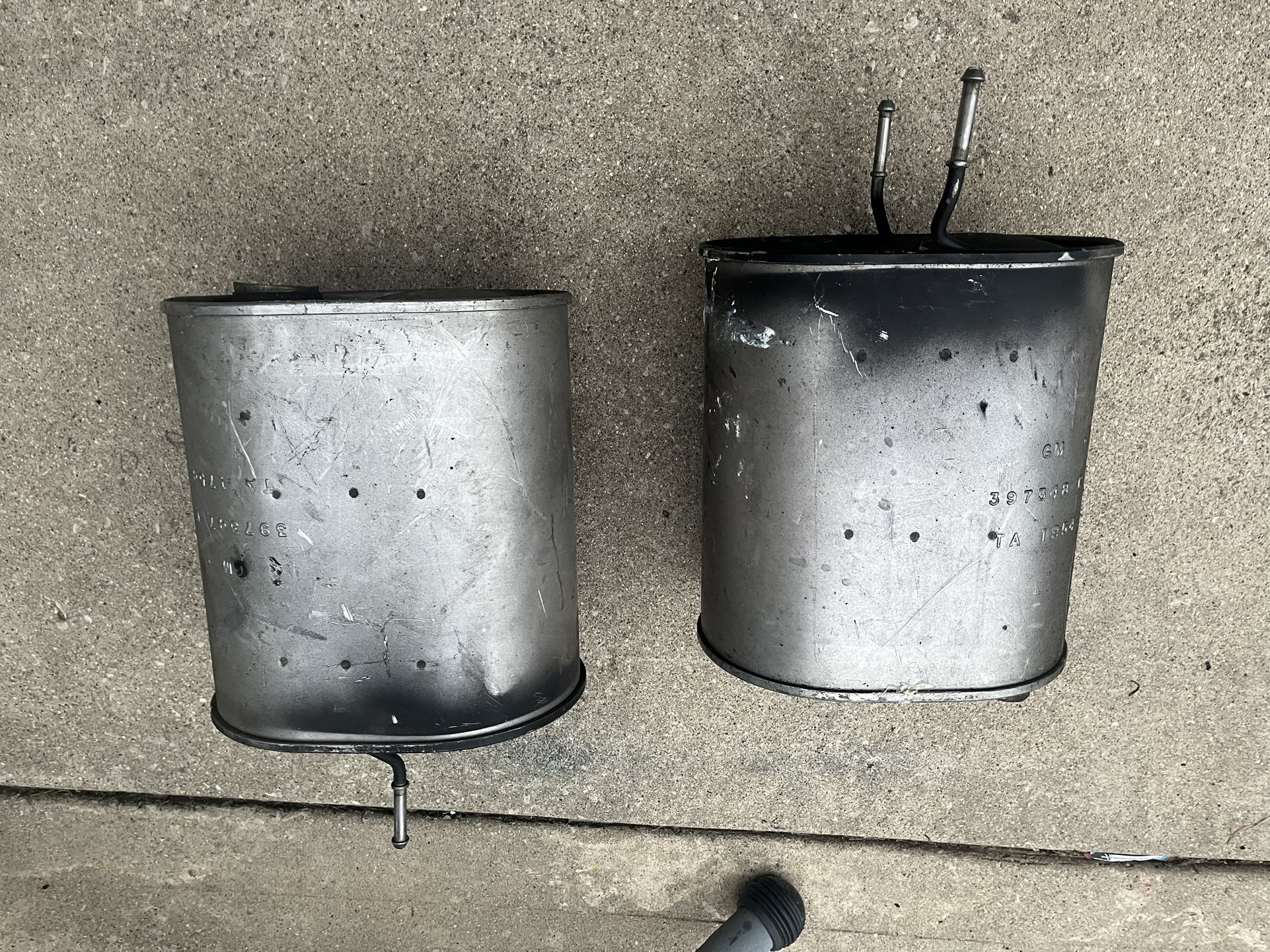 GM C6 Oem Mufflers