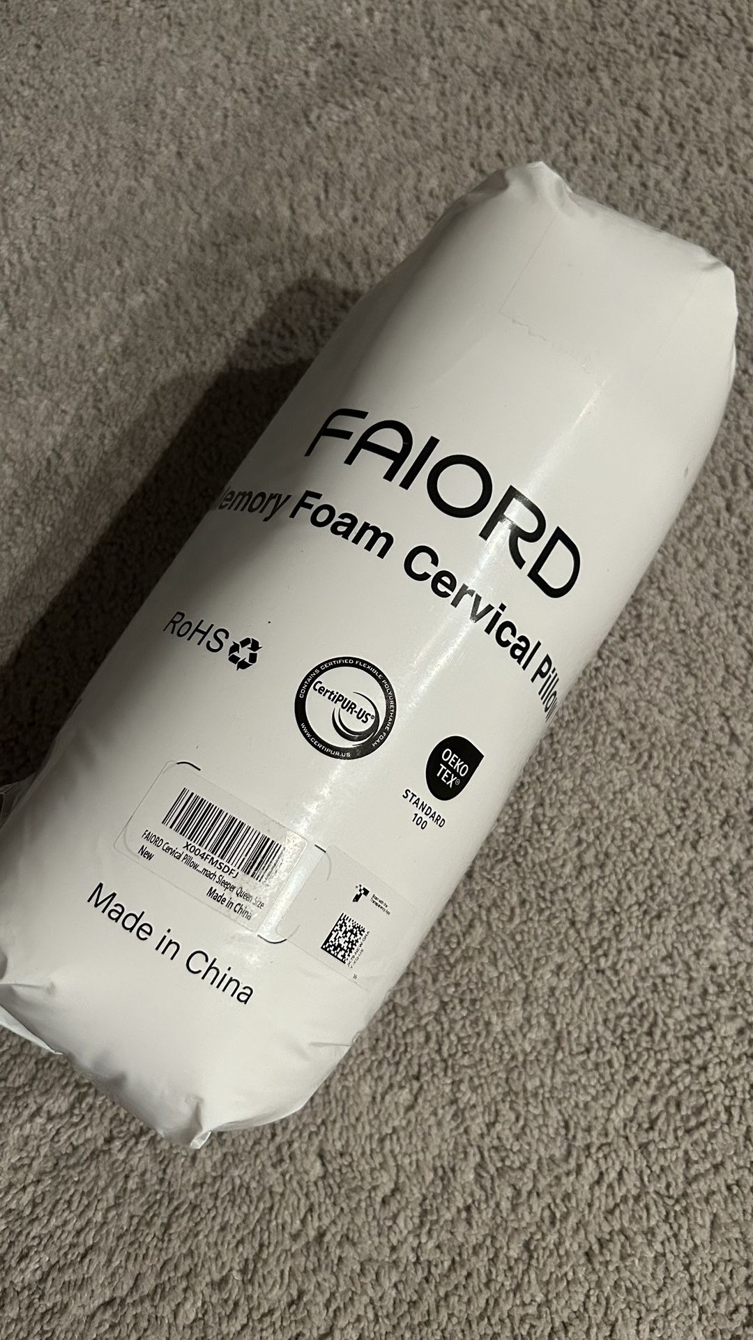Memory Foam Cervical Pillow 