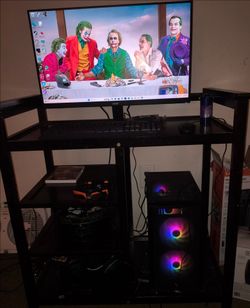 Gaming PC Desktop Tower with RGB Fans
