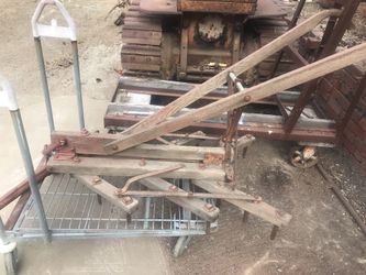 Old Farm Equipment With Horse Hook Ups