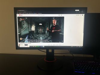 Acer Gaming Monitor with Red Accent Stand