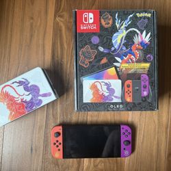 OLED Nintendo switch Pokemon 
