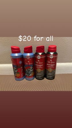 Old Spice Body Spray Bundle – 4 Cans