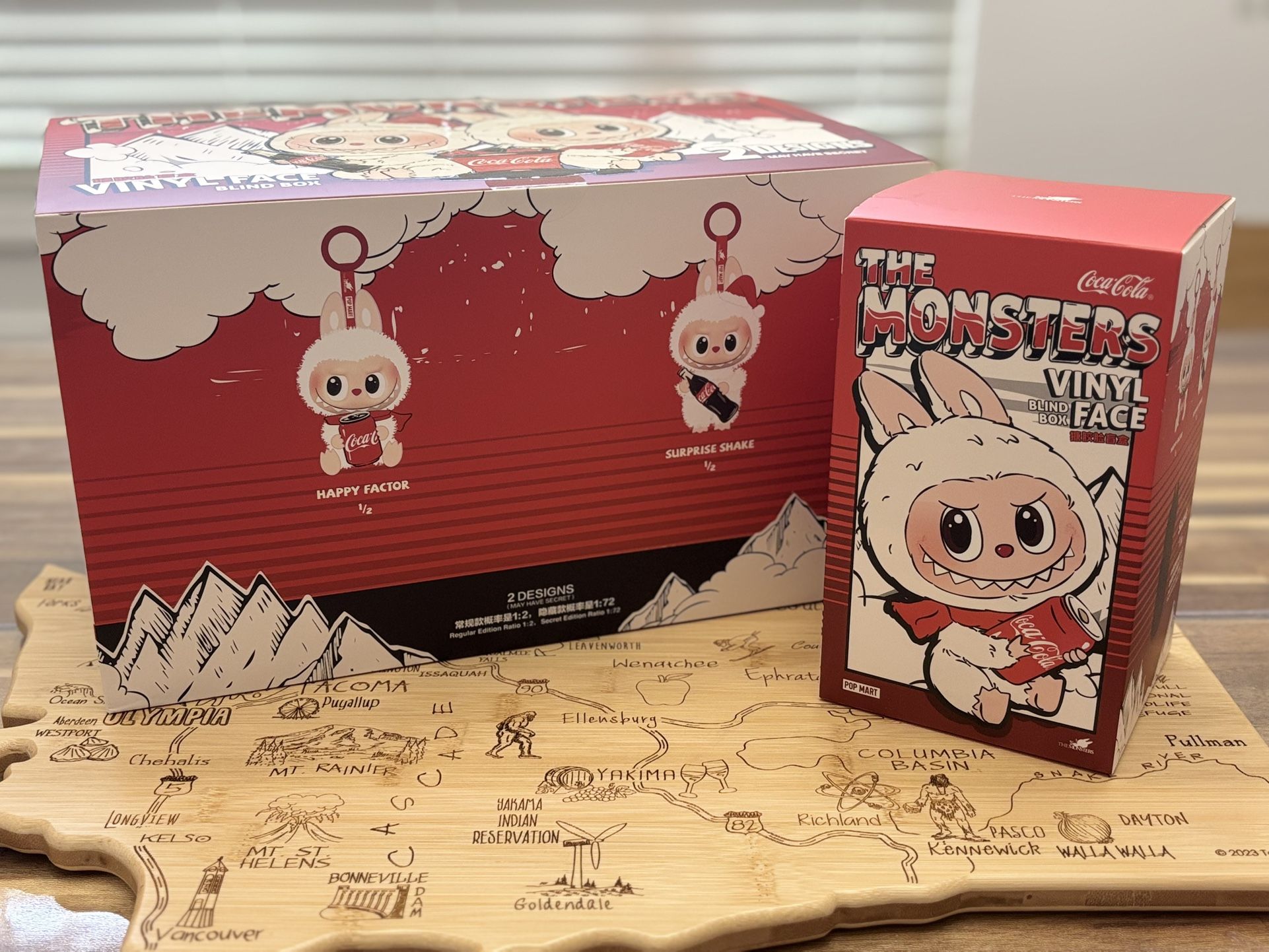 The Monaters Labubu Coca Cola Series Vinyl Face Blind Box (Unopened & Verified)