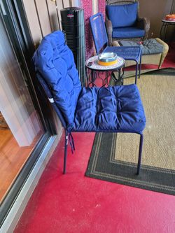 6 Patio cushions 20x40 ($70 OBO)