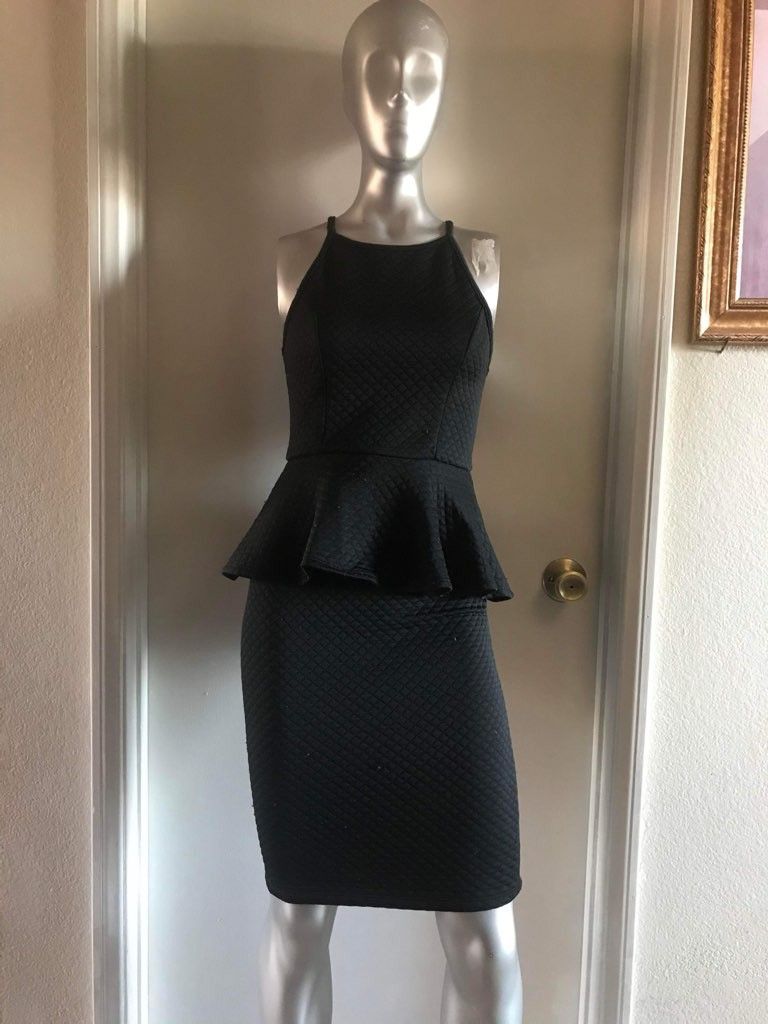 Black Spaghetti Strap Dress