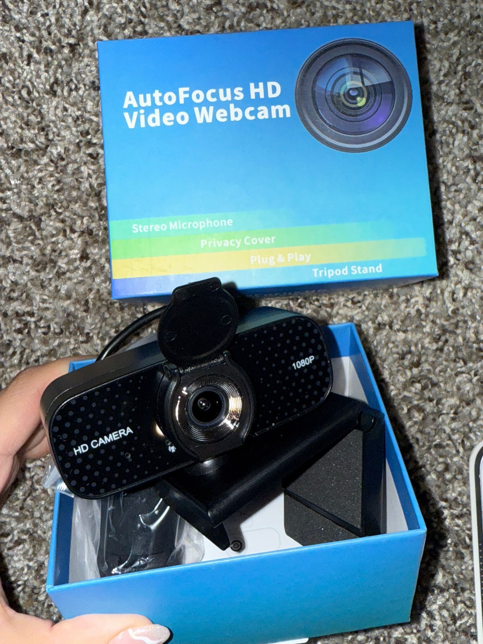 HD webcam – brand new!