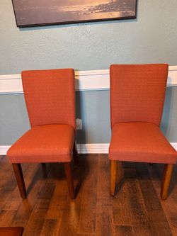 Burnt Orange Chairs