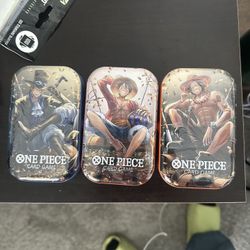 One Piece Mini Tins 