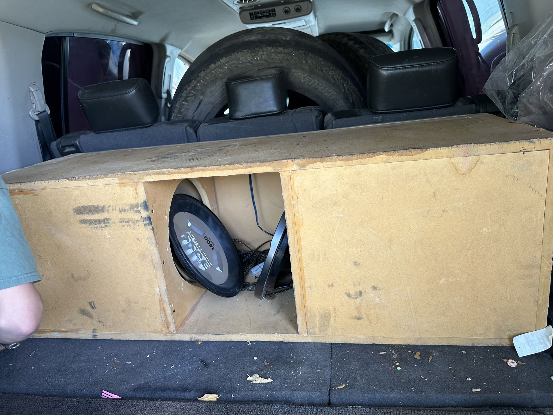 speaker box for 2 12”s