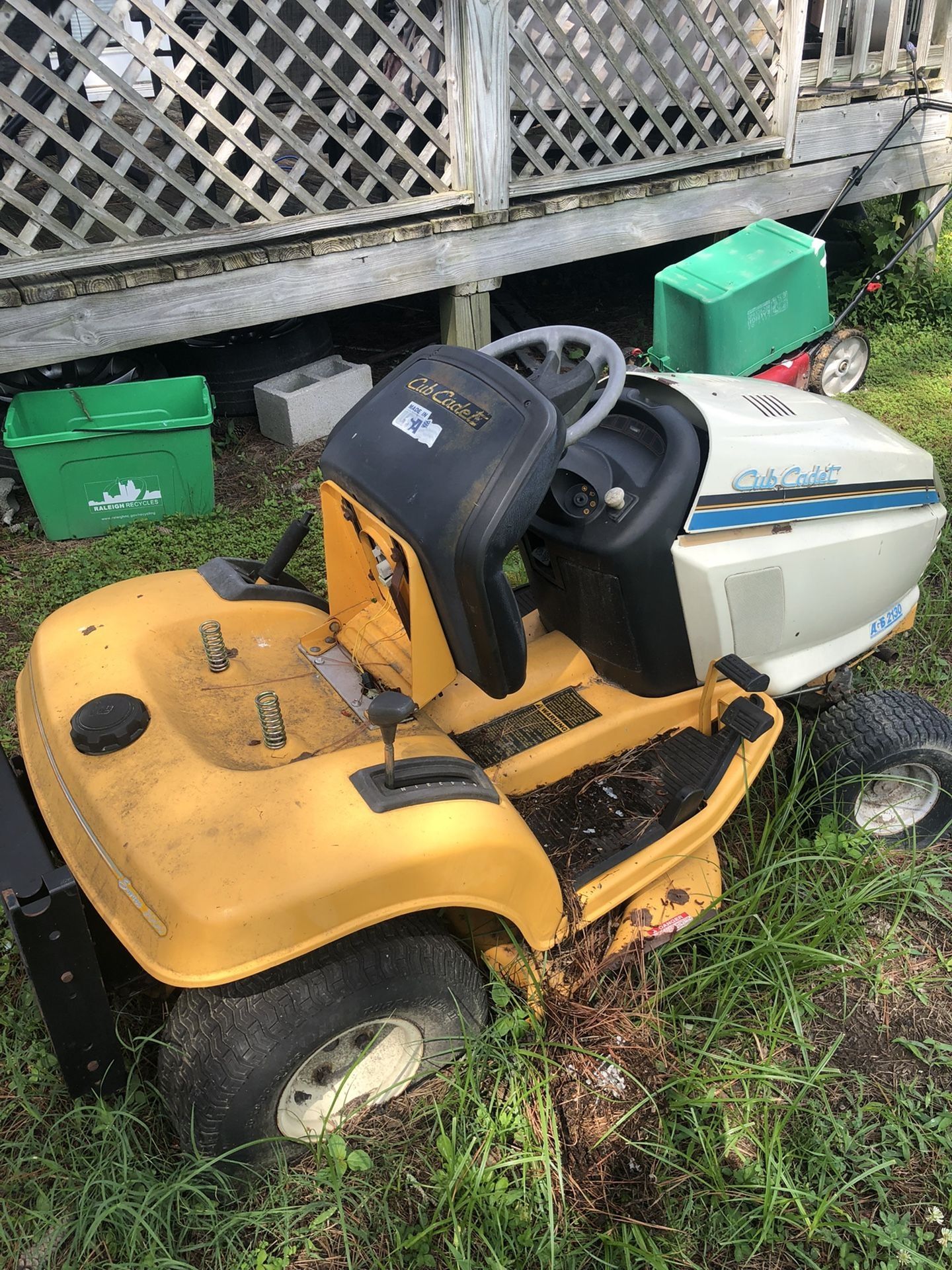 2 Riding Mowers
