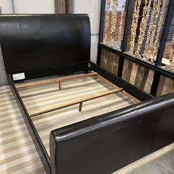 Queen Leather Bed Frame