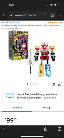 Mighty Morphin Power Rangers Megazord Super Cyborg Vinyl Figure