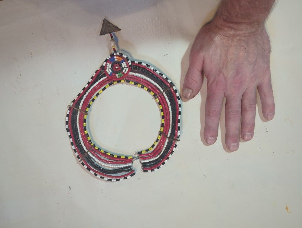 Beaded Art of The Maasai People east African countries of Kenya and Tanzania